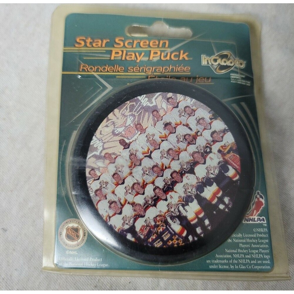 Florida Panthers Hockey Team Pictures Star Screen Play Puck 2000- 2001 NHLPA